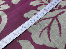 Load image into Gallery viewer, ACH#695 Silk Kimono Fabric Vintage 1930s Meisen Paulownia 57.1x13.4in(145x34cm)
