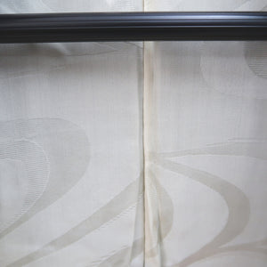 Haori Jacket Vintage(1950-1980) Black Gold Silver Mountain Landscape Silk #9540H2