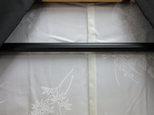 Load image into Gallery viewer, Haori Jacket Vintage(1950-1980) Black Periwinkle Silk #8090A2
