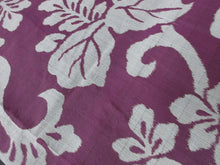 Load image into Gallery viewer, ACH#695 Silk Kimono Fabric Vintage 1930s Meisen Paulownia 57.1x13.4in(145x34cm)
