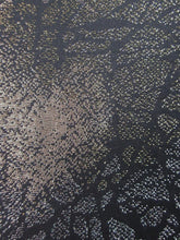 Load image into Gallery viewer, Haori Jacket Vintage(1950-1980) Black Gold Majestic Cloud Rock #120
