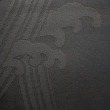 Load image into Gallery viewer, Haori Jacket Vintage(1950-1980) Black See-Through Curling Wave Long Silk #9049D1
