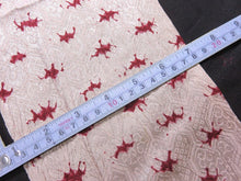 Load image into Gallery viewer, BCF#2458 Silk Kimono Fabric Vintage(1950-1980) Itanome  Shibori    Pale  Pink    190cm (74.8in)
