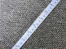 Load image into Gallery viewer, FF#2566 Silk Kimono Fabric Vintage(1950-1980) Hand-stitched Shibori Black 200cm (78.7in)
