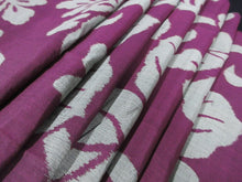 Load image into Gallery viewer, ACH#695 Silk Kimono Fabric Vintage 1930s Meisen Paulownia 57.1x13.4in(145x34cm)
