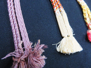 HM#55 Silk Haori Himo Flat Braid 5pcs Bundle Pack