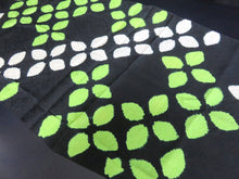 Load image into Gallery viewer, KK564A2 Silk Kimono Fabric Vintage(1950-1980) Shibori Black 63.0x11.8in(160x30cm)
