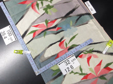 Load image into Gallery viewer, ACH#736 Silk Kimono Fabric Vintage 1930s Meisen 39.4x12.6in(100x32cm)
