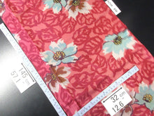 Load image into Gallery viewer, ACH#646a40 Silk Kimono Fabric Vintage Meisen 57.1x12.6in(145x32cm)
