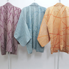 Load image into Gallery viewer, Bundle 12pcs Silk Vintage Full Shibori Haori Wholesale Bulk Free Shipping #462
