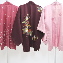 Load image into Gallery viewer, Bundle 15pcs Silk Haori Jacket Wholesale Bulk Free Shipping #409
