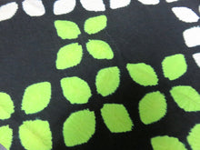 Load image into Gallery viewer, KK564A2 Silk Kimono Fabric Vintage(1950-1980) Shibori Black 63.0x11.8in(160x30cm)
