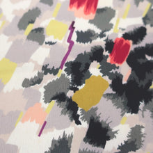 Load image into Gallery viewer, KK1065B2 Silk Kimono Fabric Vintage(1950-1980) Tree Branch Light Pink Red Gray 57.1x11.8in(145x30cm)
