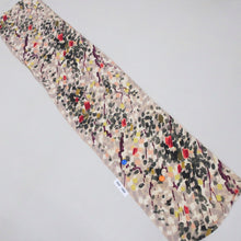 Load image into Gallery viewer, KK1066B2 Silk Kimono Fabric Vintage(1950-1980) Tree Branch Light Pink Red Gray 57.1x11.8in(145x30cm)
