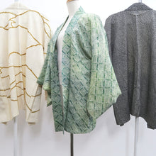 Load image into Gallery viewer, Bundle 12pcs Silk Vintage Full Shibori Haori Wholesale Bulk Free Shipping #462
