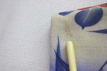 Load image into Gallery viewer, Haori Jacket Vintage(1920-1950) Blue Pale Yellow Tachibana Silk #8324C3
