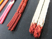 Load image into Gallery viewer, HM#30 Silk Haori Himo Flat Braid 5pcs Bundle Pack
