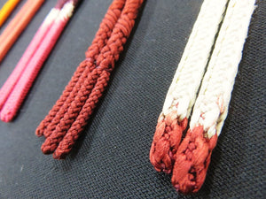 HM#30 Silk Haori Himo Flat Braid 5pcs Bundle Pack