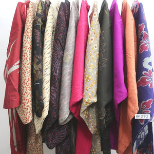 Bundle 12pcs Silk Antique Haori Jacket Wholesale Bulk Free Express Shipping #270