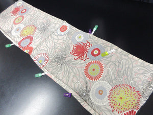 ACH#787 Silk Kimono Fabric Rinzu 47.2x12.6in(120x32cm)