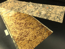 Load image into Gallery viewer, BB8266AC Silk Obi Fabric Vintage(1950-1980) Landscape Gold 82.3x12.2in(209x31cm)
