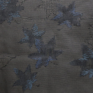 Haori Jacket Vintage(1950-1980) Black See-Through Maple Leaf Silk #9050D1