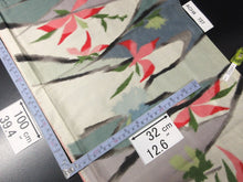 Load image into Gallery viewer, ACH#737 Silk Kimono Fabric Vintage 1930s Meisen 39.4x12.6in(100x32cm)
