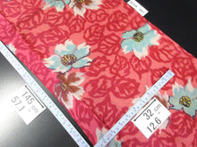 Load image into Gallery viewer, ACH#647a40 Silk Kimono Fabric Vintage Meisen 57.1x12.6in(145x32cm)

