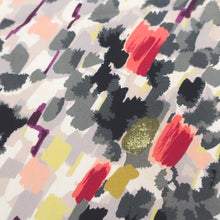 Load image into Gallery viewer, KK1066B2 Silk Kimono Fabric Vintage(1950-1980) Tree Branch Light Pink Red Gray 57.1x11.8in(145x30cm)
