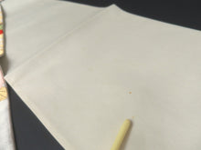 Load image into Gallery viewer, Fukuro Obi Vintage(1950-1980) Gold Silver Red Peony Silk BB92W6
