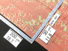 Load image into Gallery viewer, BCF#2507 Silk Kimono Fabric Vintage(1950-1980) Branch  Plum Blossom    Pale  Pink    200cm (78.7in)

