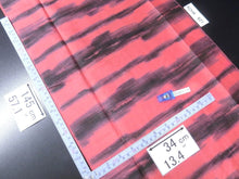Load image into Gallery viewer, ACH#627a40 Silk Kimono Fabric Vintage Meisen Pink 57.1x13.4in(145x34cm)
