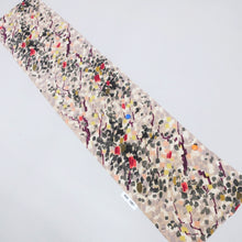 Load image into Gallery viewer, KK1067B2 Silk Kimono Fabric Vintage(1950-1980) Tree Branch Light Pink Red Gray 57.1x11.8in(145x30cm)
