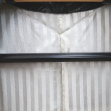 Load image into Gallery viewer, Haori Jacket Vintage(1950-1980) Black Silver Gold Peacock feather Silk #9541H2
