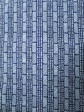 Load image into Gallery viewer, Cotton Bolt Fabric Vintage(1950-1980) Navy White 472.4x14.2in(1200x36cm) BB9046Y2
