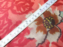 Load image into Gallery viewer, ACH#647a40 Silk Kimono Fabric Vintage Meisen 57.1x12.6in(145x32cm)
