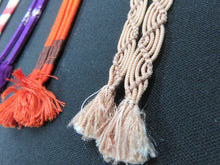 Load image into Gallery viewer, HM#31 Silk Haori Himo Flat Braid 5pcs Bundle Pack
