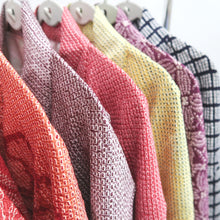 Load image into Gallery viewer, Bundle 12pcs Silk Vintage Full Shibori Haori Wholesale Bulk Free Shipping #463

