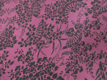 Load image into Gallery viewer, ACH#657a70 Silk Kimono Fabric Vintage Rinzu Flower 59.1x12.6in(150x32cm)
