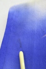 Load image into Gallery viewer, Haori Jacket Vintage(1920-1950) Blue Pale Yellow Tachibana Silk #8324C3
