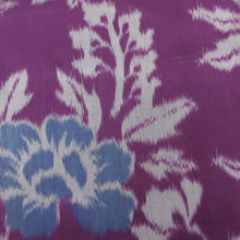 Load image into Gallery viewer, KK1012B1 Silk Kimono Fabric Vintage(1920-1950) Peony Meisen Purple 55.9x13.0in(142x33cm)
