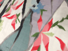 Load image into Gallery viewer, ACH#737 Silk Kimono Fabric Vintage 1930s Meisen 39.4x12.6in(100x32cm)
