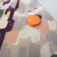 Load image into Gallery viewer, KK1067B2 Silk Kimono Fabric Vintage(1950-1980) Tree Branch Light Pink Red Gray 57.1x11.8in(145x30cm)
