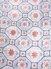 Load image into Gallery viewer, MBFd#35A Silk Kimono Fabric Vintage(1950-1980) Shibori Light Gray Purple 49.2x11.8in(125x30cm)
