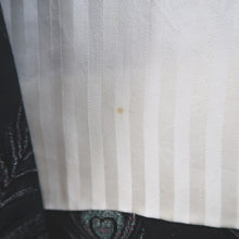 Load image into Gallery viewer, Haori Jacket Vintage(1950-1980) Black Silver Gold Peacock feather Silk #9541H2
