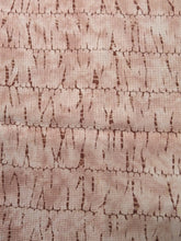 Load image into Gallery viewer, MKF#168 Silk Kimono Fabric Vintage(1950-1980) Shibori Brown 37.4x12.6in(95x32cm)
