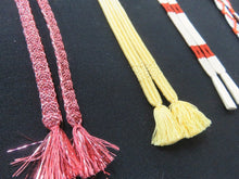 Load image into Gallery viewer, HM#32 Silk Haori Himo Flat Braid 5pcs Bundle Pack
