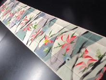 Load image into Gallery viewer, ACH#738 Silk Kimono Fabric Vintage 1930s Meisen 61.0x13.4in(155x34cm)
