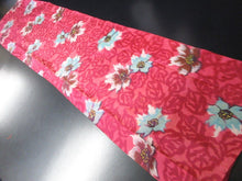 Load image into Gallery viewer, ACH#648a40 Silk Kimono Fabric Vintage Meisen 57.1x13.4in(145x34cm)
