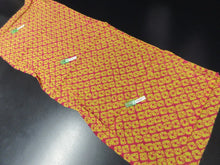 Load image into Gallery viewer, ACH#768 Silk Kimono Fabric Vintage Shibori 37.4x13.4in(95x34cm)
